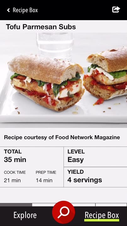 Add ingredients to your Grocery list