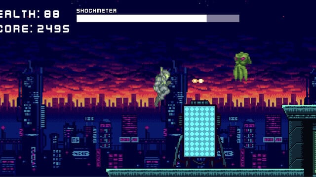 Retro Run-and-Gun Shooter Shockbot Gets 8 New Powers in Massive V1.5 Update